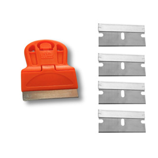 Mini Raspador Ratinho P/ Insulfilms, Películas C/ 5 Lâminas em Oferta na Shopee