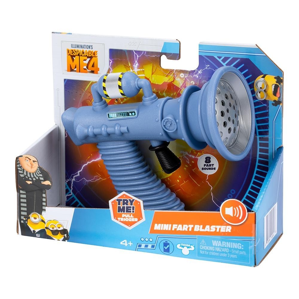 Mini Lançador Fart Blaster Meu Malvado Favorito 4 - Minions em Oferta na Shopee