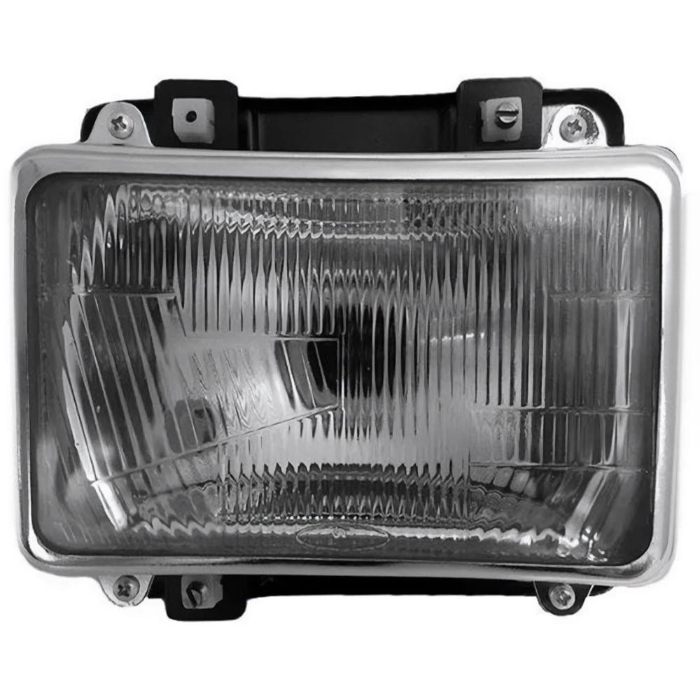 Farol MB Caminhão Cara Preta Ônibus O-371 H4 LE Aro Cromado em Oferta na Shopee