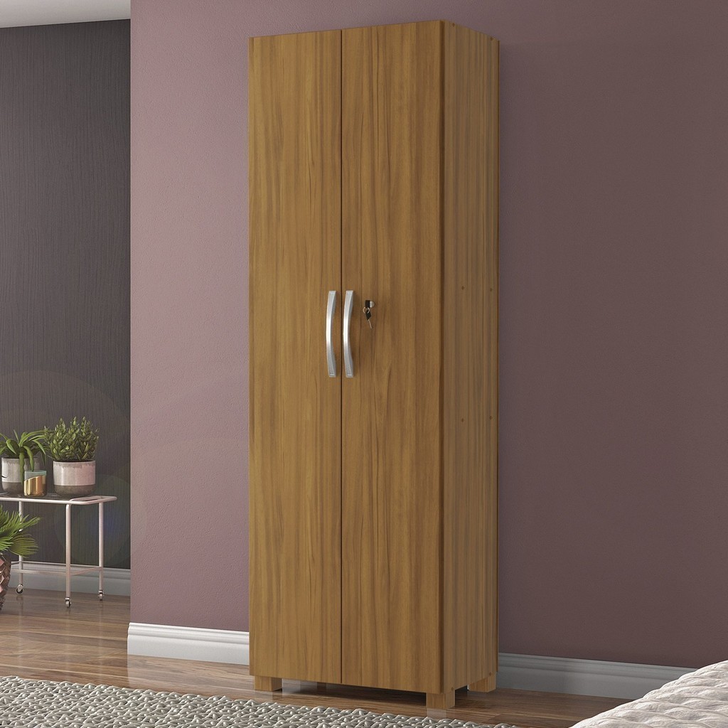 Armário para Escritório 2 Portas com Chave Nt 4020 Freijó