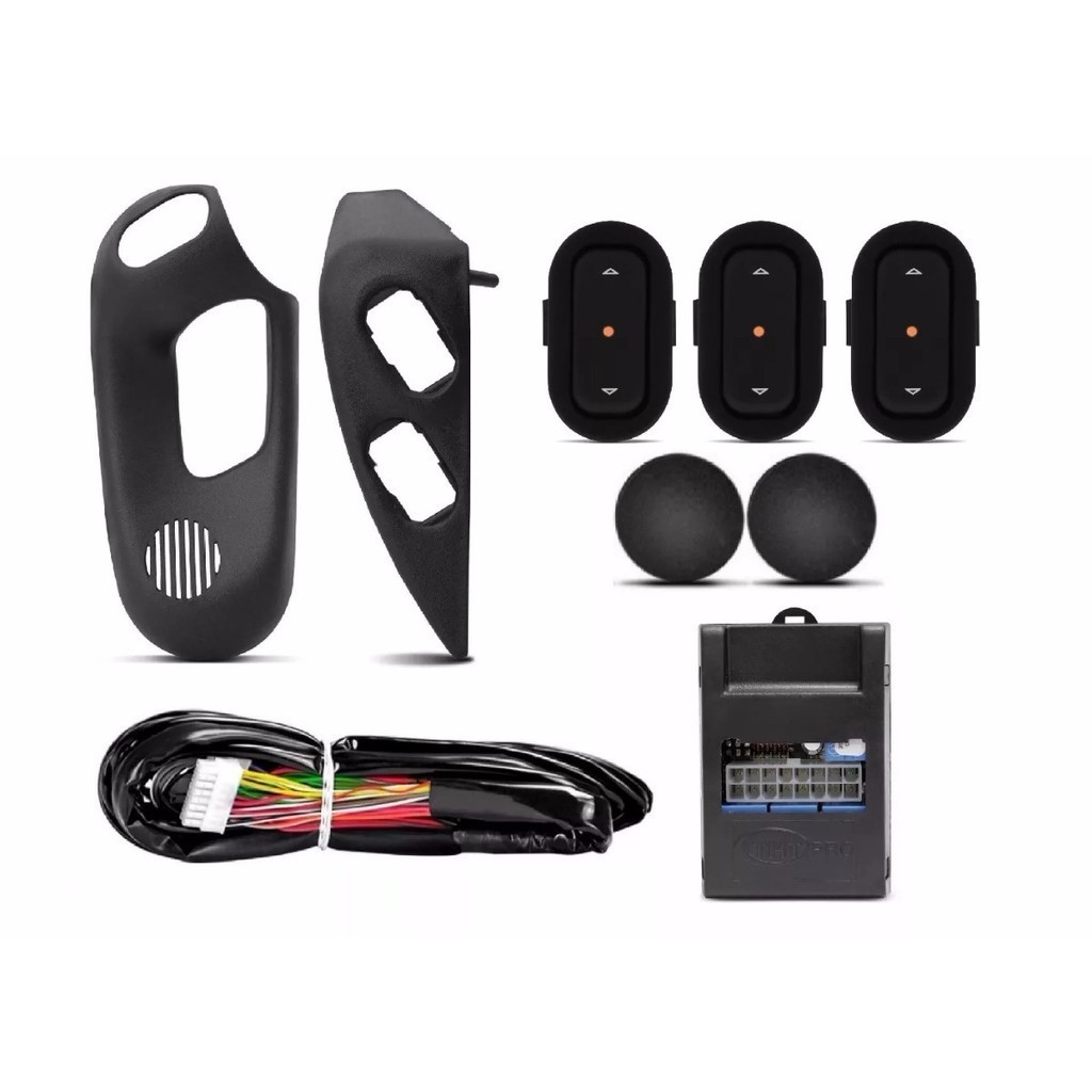 Chicote Modulo Botao Vidro Eletrico Corsa Wind 2 e 4 Portas Dianteiro