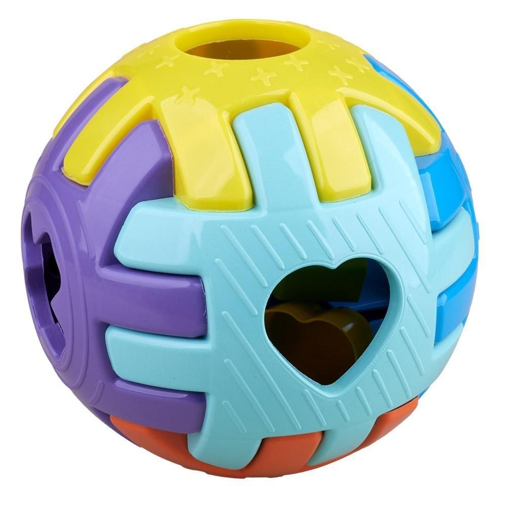 Bola Educativa com Encaixes M Kendy BQ7012S - Mom & Baby