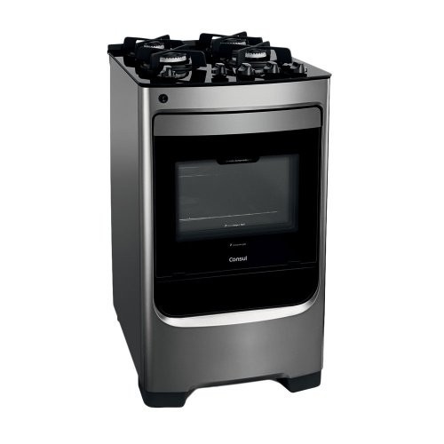 Fogão de Piso 4 Bocas Consul CFO4VAR com Acendimento Automático  BIV em Oferta na Shopee