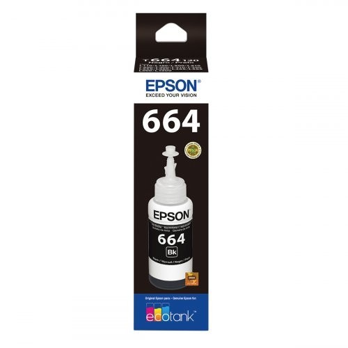 Refil de Tinta Epson 664 Preto T664120 em Oferta na Shopee