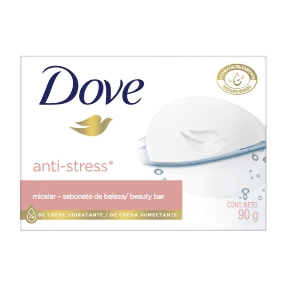 Sabonete em Barra Dove Anti-Stress Micelar 90g em Oferta na Shopee