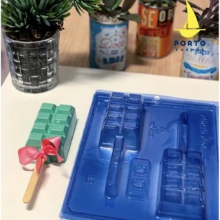1~5 Forma P/ CHOCOLATE  Silicone Porto Especial 3 Partes P65 Tablete No Palito (PROMOÇÃO PORTO) em Oferta na Shopee
