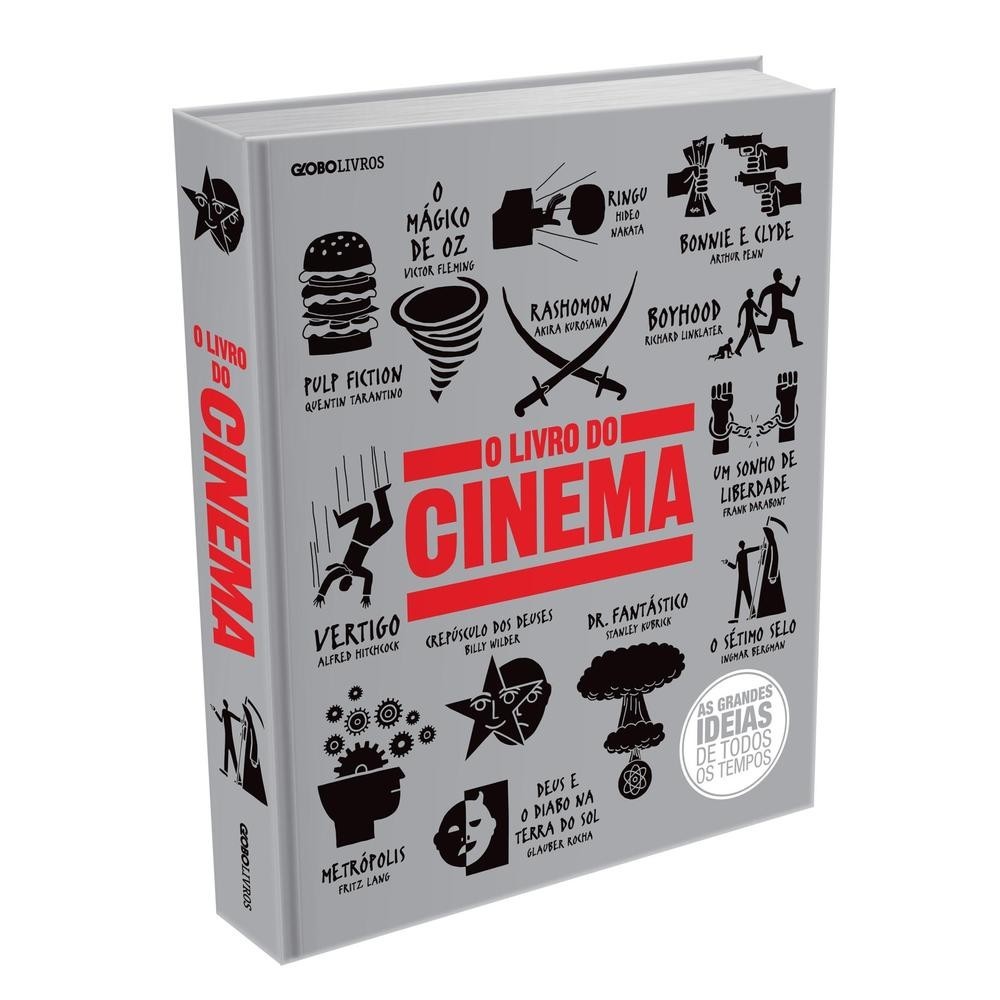 O livro do cinema - Globo Livros em Oferta na Shopee