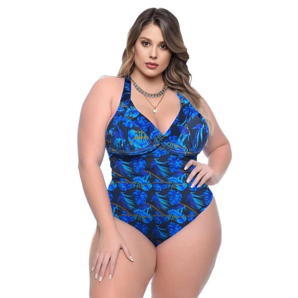 Maiô Body Tamanhos Grandes Bojo Reforçado Conforto Modelador