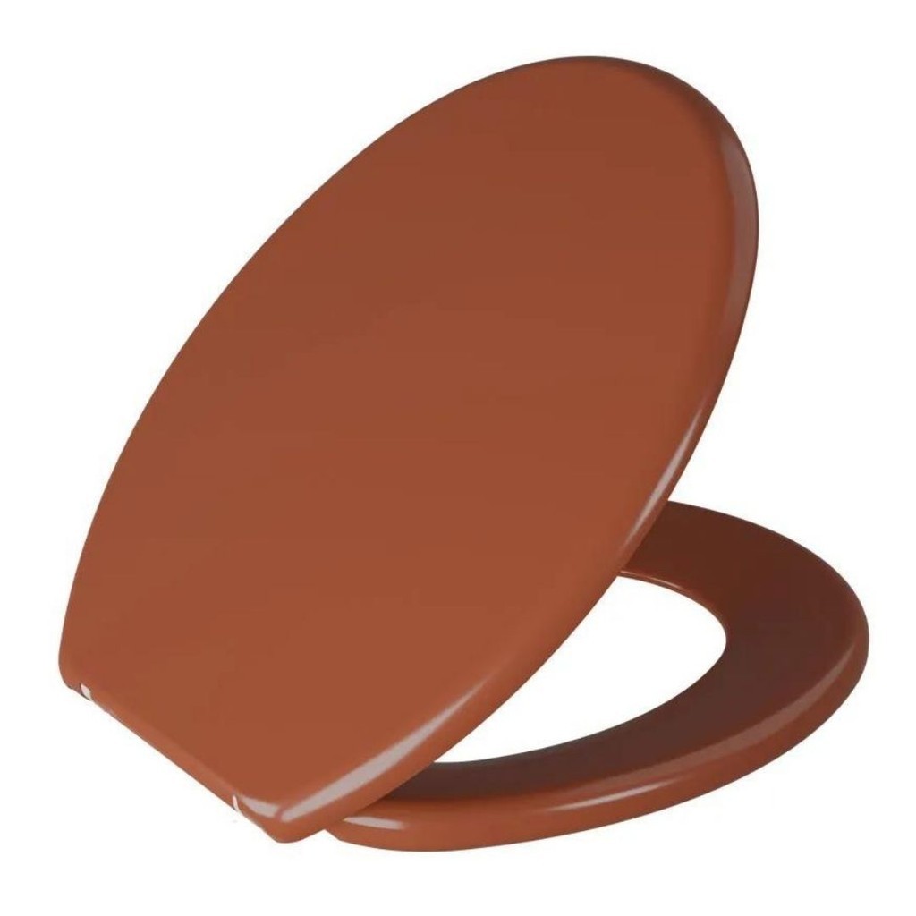 ASSENTO SANITARIO ASTRA OVAL TAMPA UNIVERSAL CARAMELO