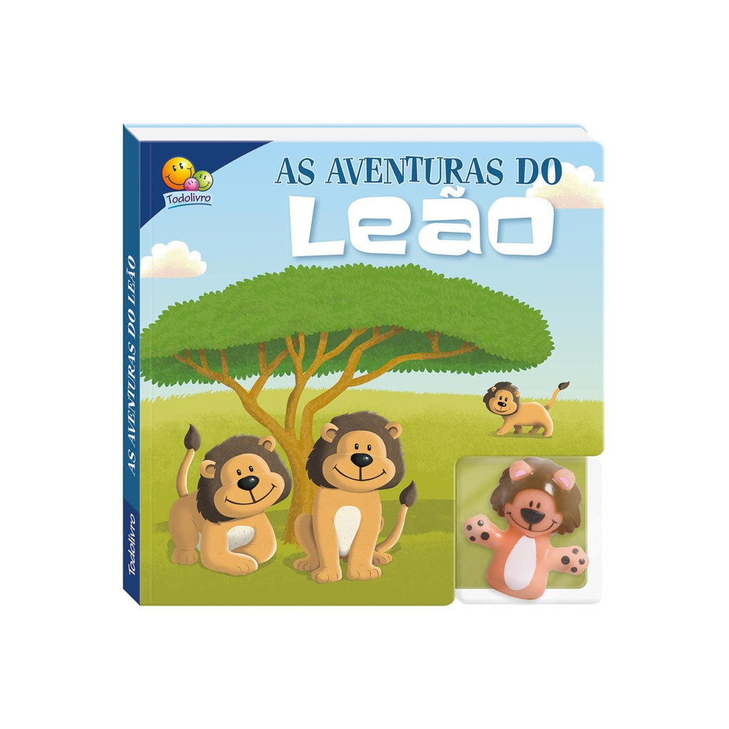AS AVENTURAS DO LEÃO - DEDOCHE-LEIA E BRINQUE
