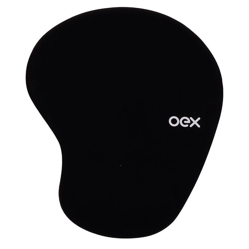 Mouse pad com apoio em gel Confort Preto MP200/PT Oex em Oferta na Shopee
