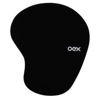 Mouse pad com apoio em gel Confort Preto MP200/PT Oex em Oferta na Shopee
