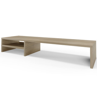 Suporte Para Monitor Stand Home Office Lap 90 cm L03 Amadeirado - Lyam em Oferta na Shopee