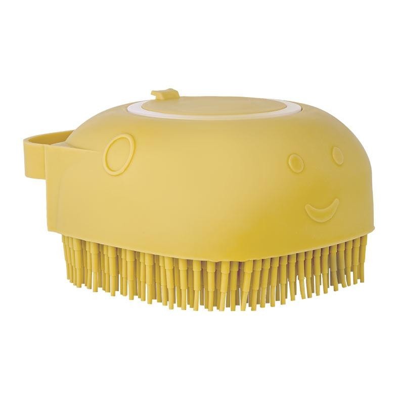 Escova de Banho Lopetudos BubbleBath1, Amarelo, LP-EB-SLYL - Pets