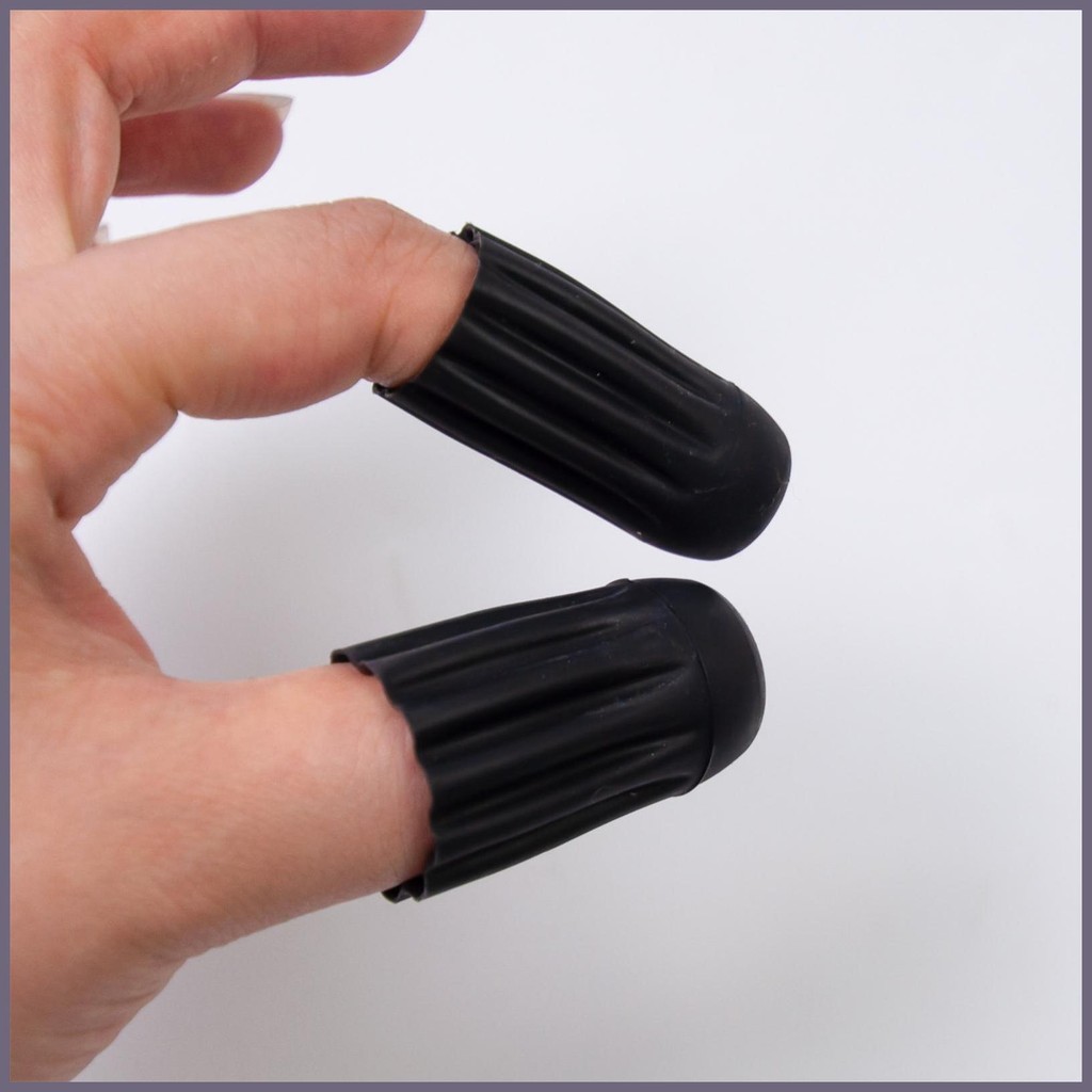 Protetores De Dedo De Crochê 3pcs De Silicone Elásticos Multifuncionais em Oferta na Shopee