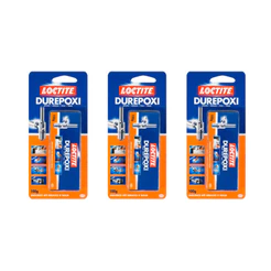 Kit com 3 - Durepóxi Adesivo Epóxi Massa Loctite 100g Henkel