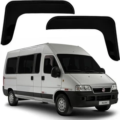 Defletor Calha de Chuva Ducato 1997 a 2017 2 Portas Ecoflex