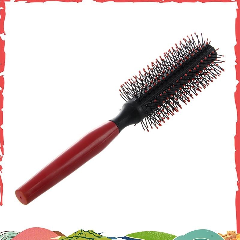 Escova Profissional Para Cabelos Ondulados Encaracolados Pente De Almofada Rolo Redondo ighaldjur1