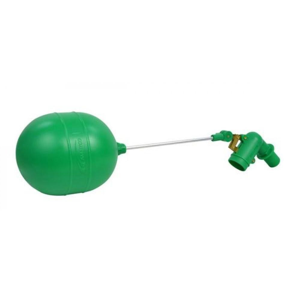 Torneira Boia Plástica Vazão Total Com Balão Plástico Verde Amanco 3/4" em Oferta na Shopee