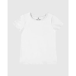 Blusa Infantil Menina Decote Redondo Em Algodão Malwee Kids