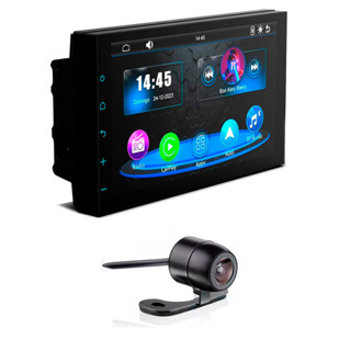Central Multimídia Carplay Faaftech CM7 7 Polegadas Bluetooth + Câmera Ré Universal Colorida em Oferta na Shopee