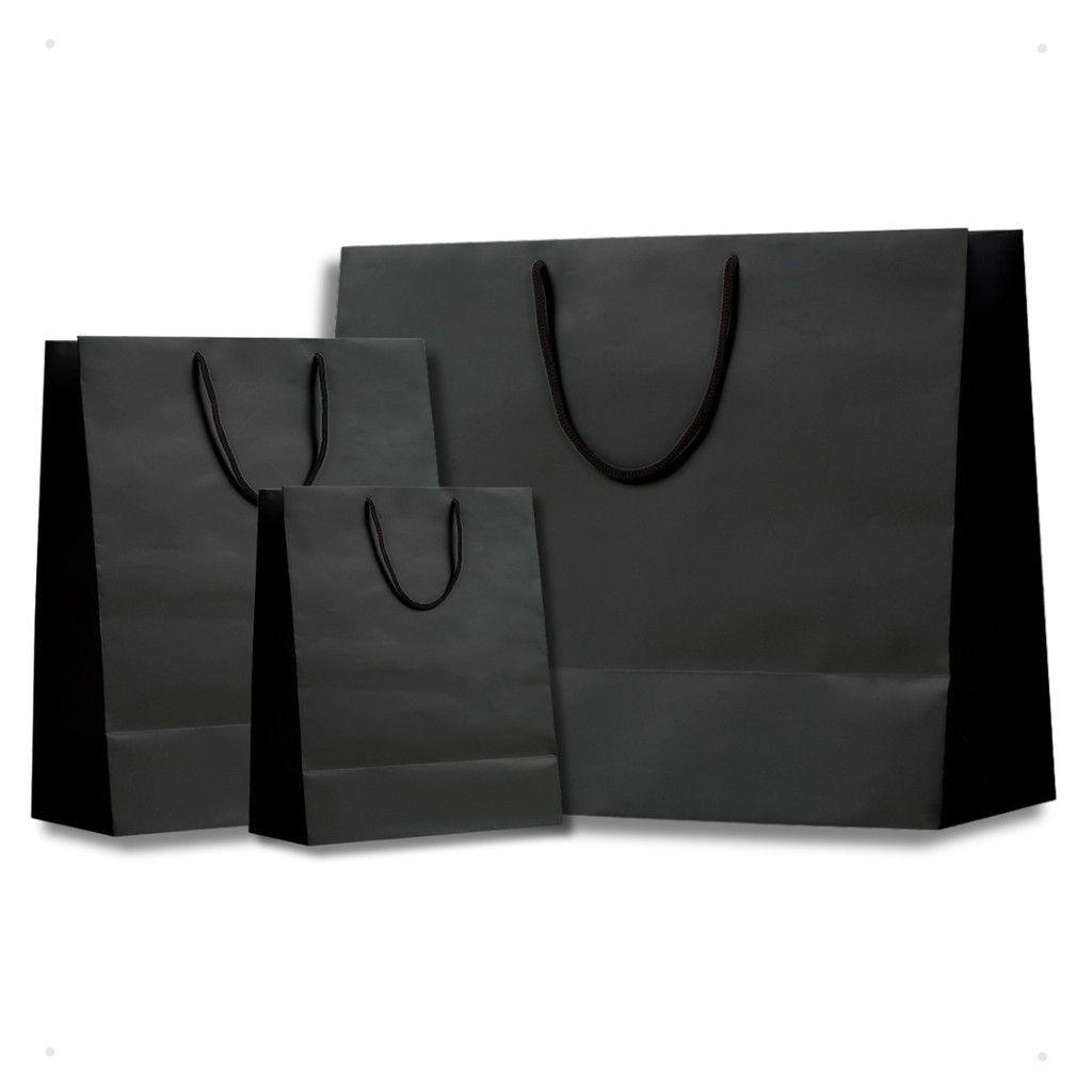 Sacola Papel Preta Preto Alça PP, P, M, G, GG 10 Unidades Lembrancinhas Presentes Embalagem em Oferta na Shopee
