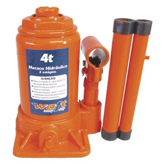Macaco Hidráulico Garrafa 4 TON 2 Estágios 6530 WAFT em Oferta na Shopee