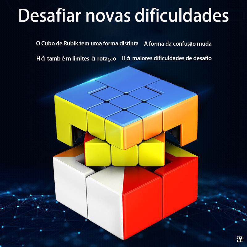 Mágico Profissional Brinquedos Para Crianças PresentesDe Moyu Rubik