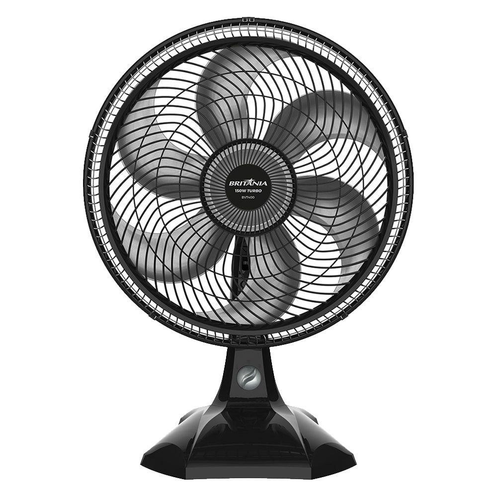 Ventilador de Mesa Britânia 40cm BVT400 150W Preto - Home Appliances