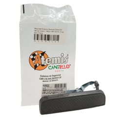 Maçaneta Externa Dianteira Direita GM Monza Classic 1986 87 88 89 90 91 92 93 METAL Cinza Sem Chave