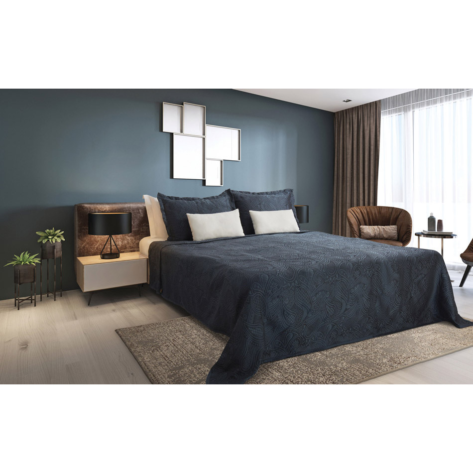 Kit Cobre Leito Solteiro 180x230 MontBlanc Memory Jacquard Solteiro King Viuva 2 Pçs