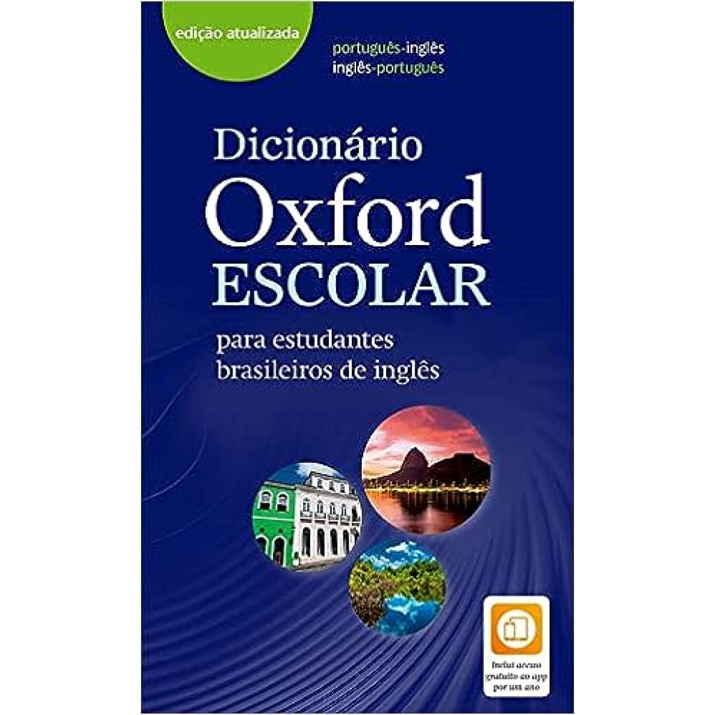 DICIONÁRIO OXFORD ESCOLAR - PARA ESTUDANTES BRASILEIROS DE INGLÊS em Oferta na Shopee