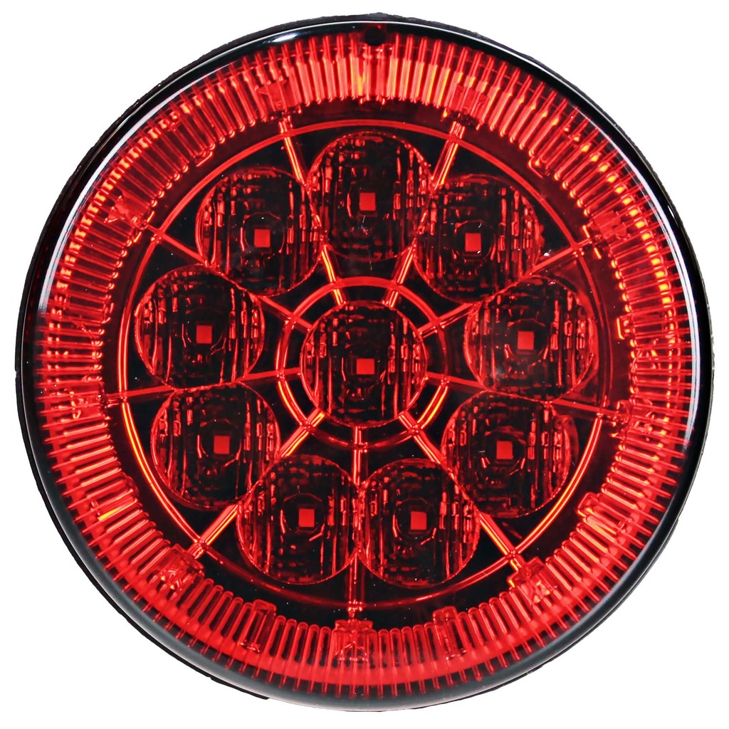 Lanterna Traseira 125mm Caminhão Carreta Mod. Randon 10 LED VM 24V