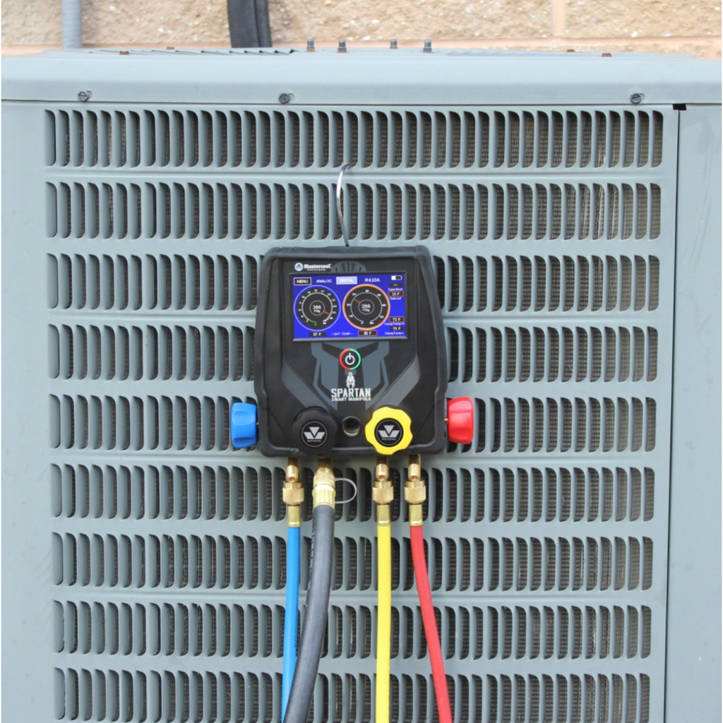 MANIFOLD 4 VIAS/DIGITAL/BLUETOOTH/VACUÔMETRO/MANGUEIRAS DE 150 CM/TEMPERATURA/2 SONDAS - MASTERCOOL