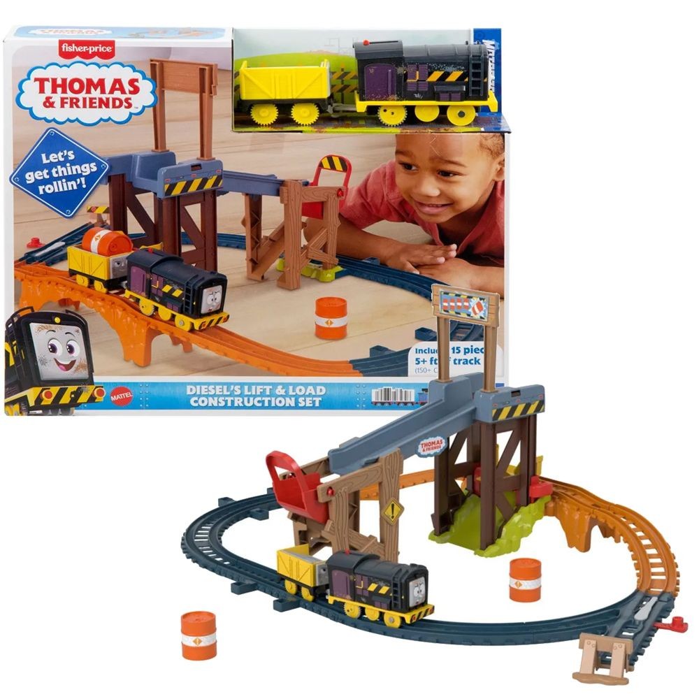 Thomas E Seus Amigos Carga E Descarga Do Diesel - Mattel