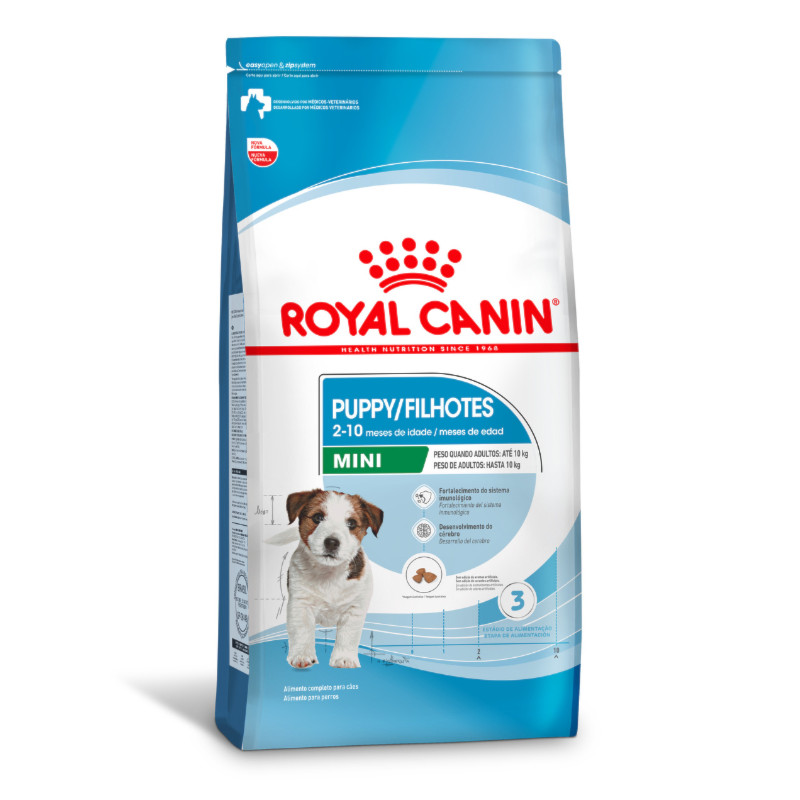 Ração Royal Canin Mini Puppy para Cachorros Filhotes Mini 2,5kg em Oferta na Shopee