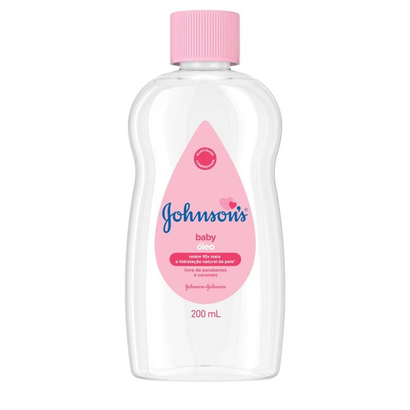 Óleo Johnson's Baby Regular 200ml em Oferta na Shopee