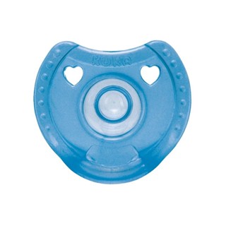 Chupeta Kuka Soft Comfort Bico Redondo Nº2 Cor Azul 1 Unidade em Oferta na Shopee