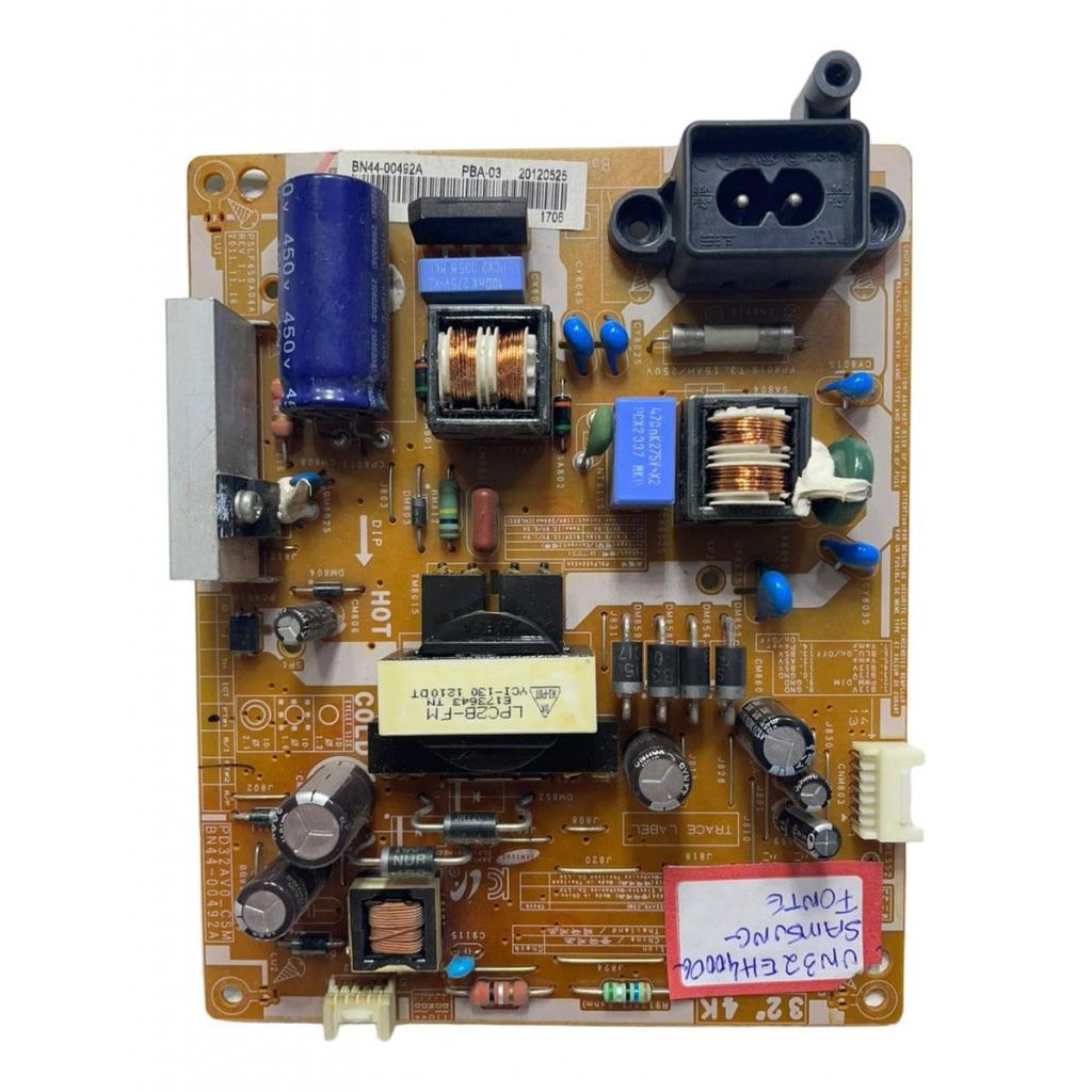 Placa Fonte Tv Samsung Un32eh4000 Bn44-00492a