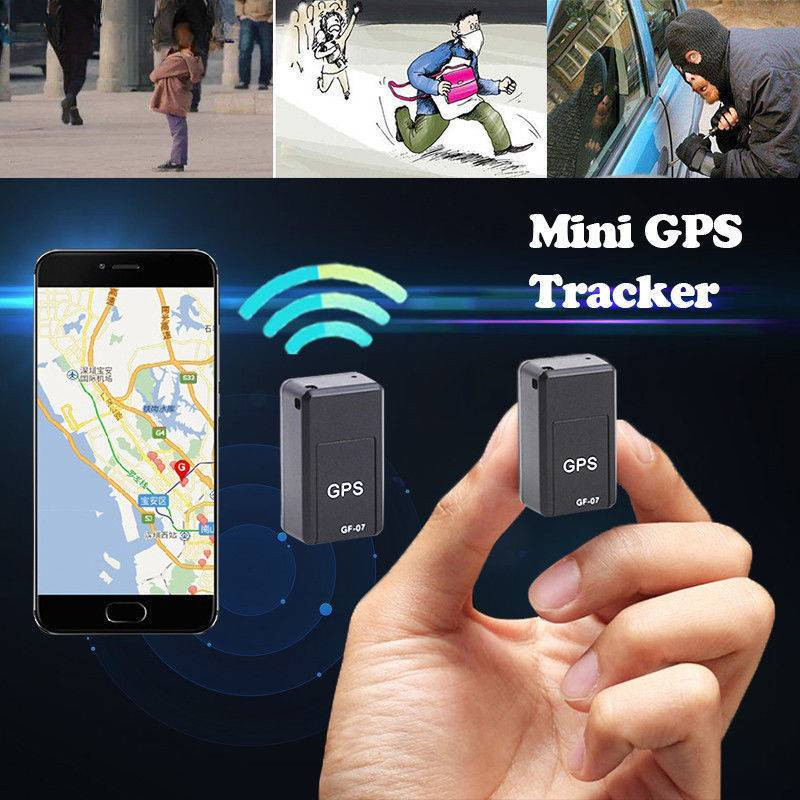 GPS GF-07 Rastreador De Carro Mini Localizador Inteligente Dispositivo De Rastreamento De Gravação Anti-Perda Controle D em Oferta na Shopee