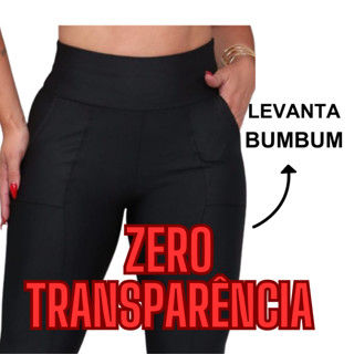 Calça Montaria Feminina Peluciada Calca Legging Montaria Cintura Alta Grossa Zero Transparência em Oferta na Shopee