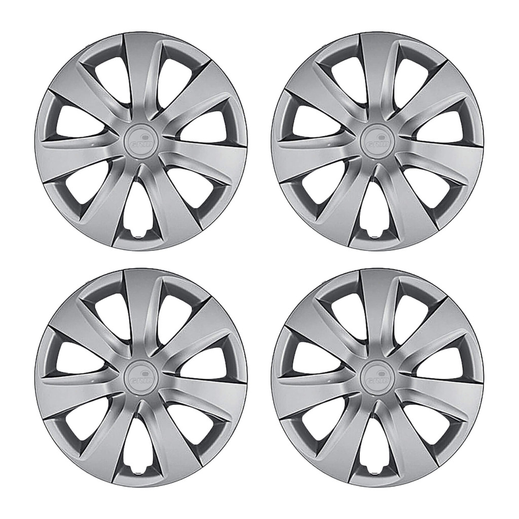Calota Aro 14" Prata Mod Etios 2014 / 2015 (Jogo c/ 4 Calotas) Grid - 461AR-PTA-E em Oferta na Shopee