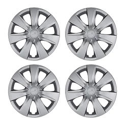 Calota Aro 14" Prata Mod Etios 2014 / 2015 (Jogo c/ 4 Calotas) Grid - 461AR-PTA-E