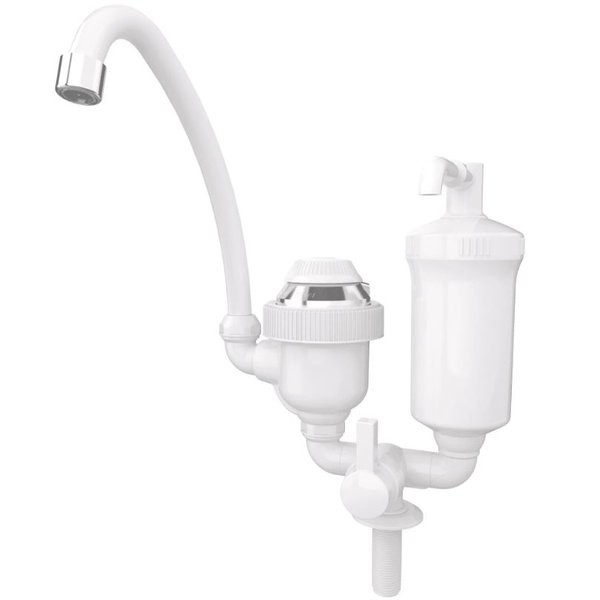 Torneira Elétrica de Bancada com filtro Água  3T 220V 4400W TFB244 - Sintex
