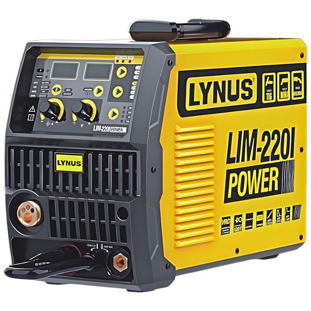 Solda Multiprocessos Mig/Tig/Eletrodo Bivolt LIM-220I LYNUS em Oferta na Shopee