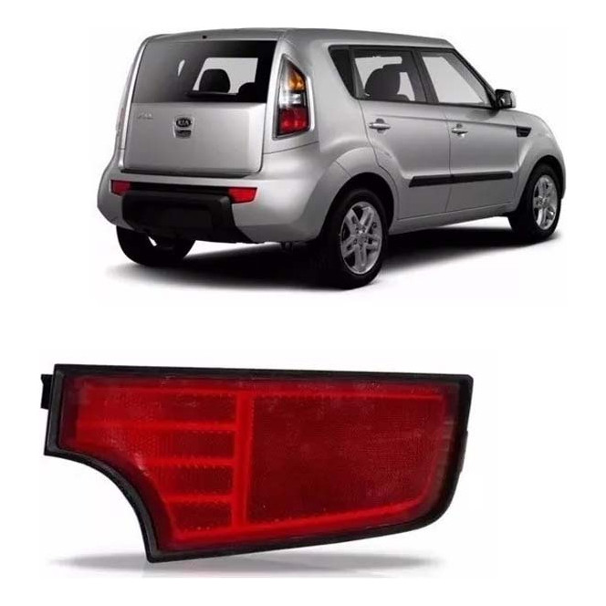 Lanterna Refletor Parachoque Kia Soul 2009 10 2011 Direita