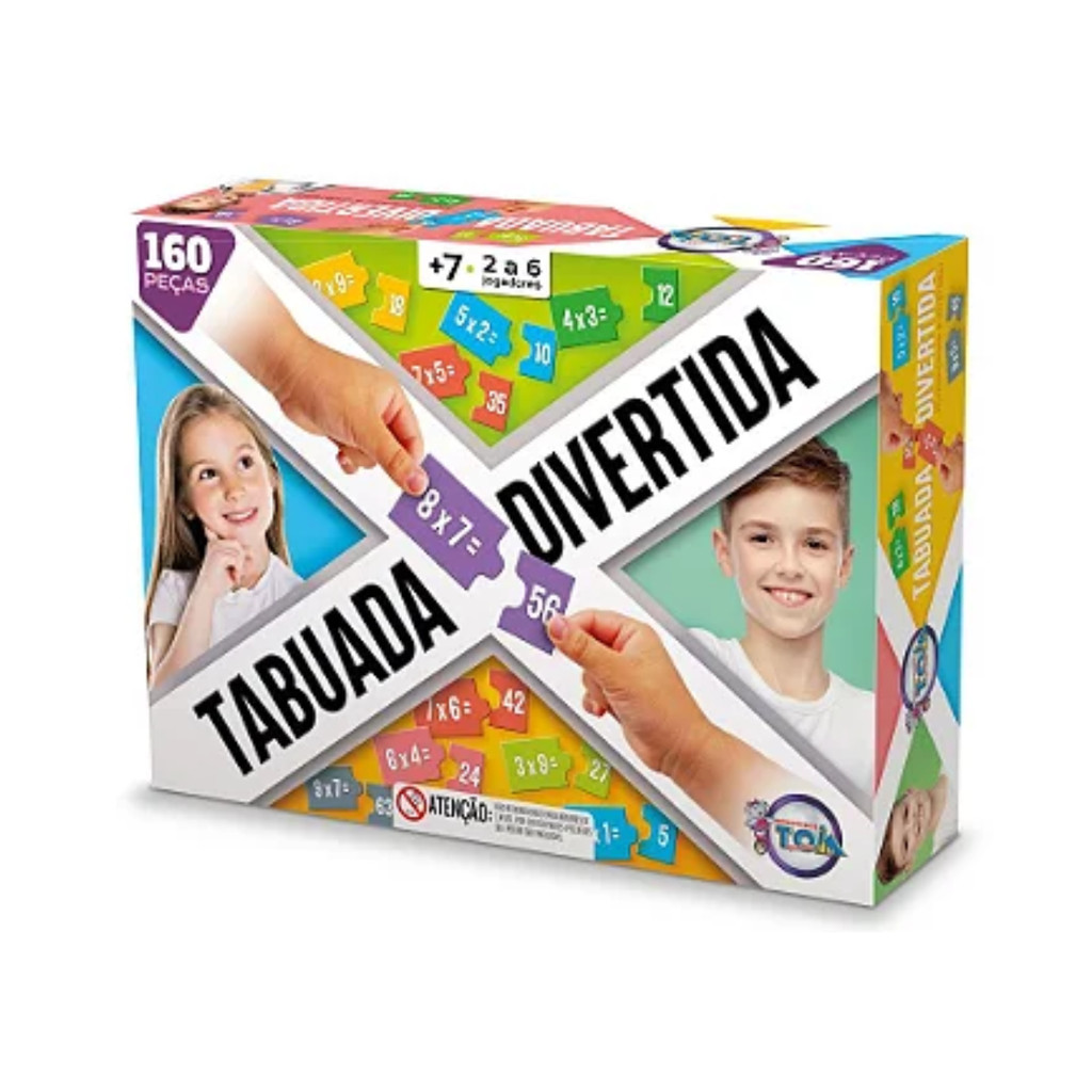 Jogo Educativo Tabuada Divertida Toia