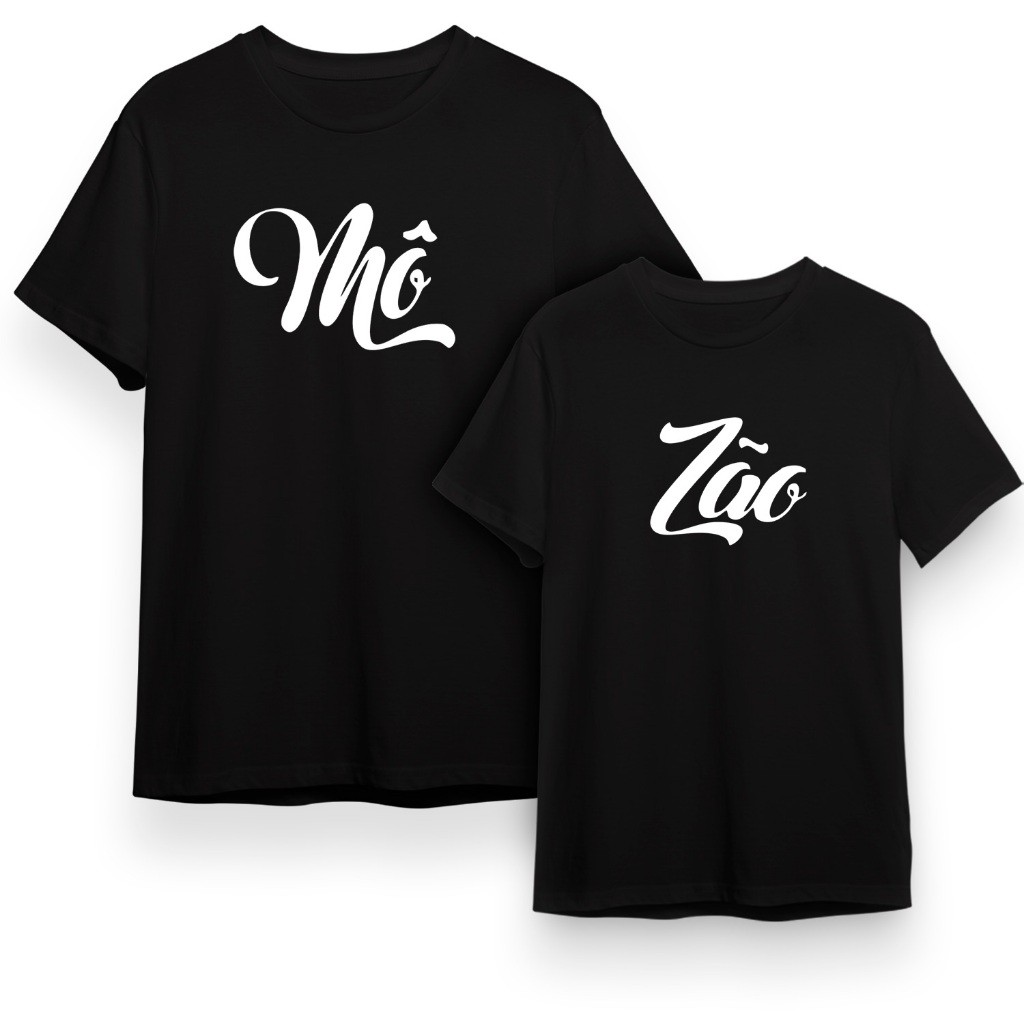 KIT 2 Camisetas Casal (MOZÃO) 100% algodão