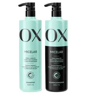 Kit Ox Micelar Shampoo E Condicionador 500ml cada em Oferta na Shopee