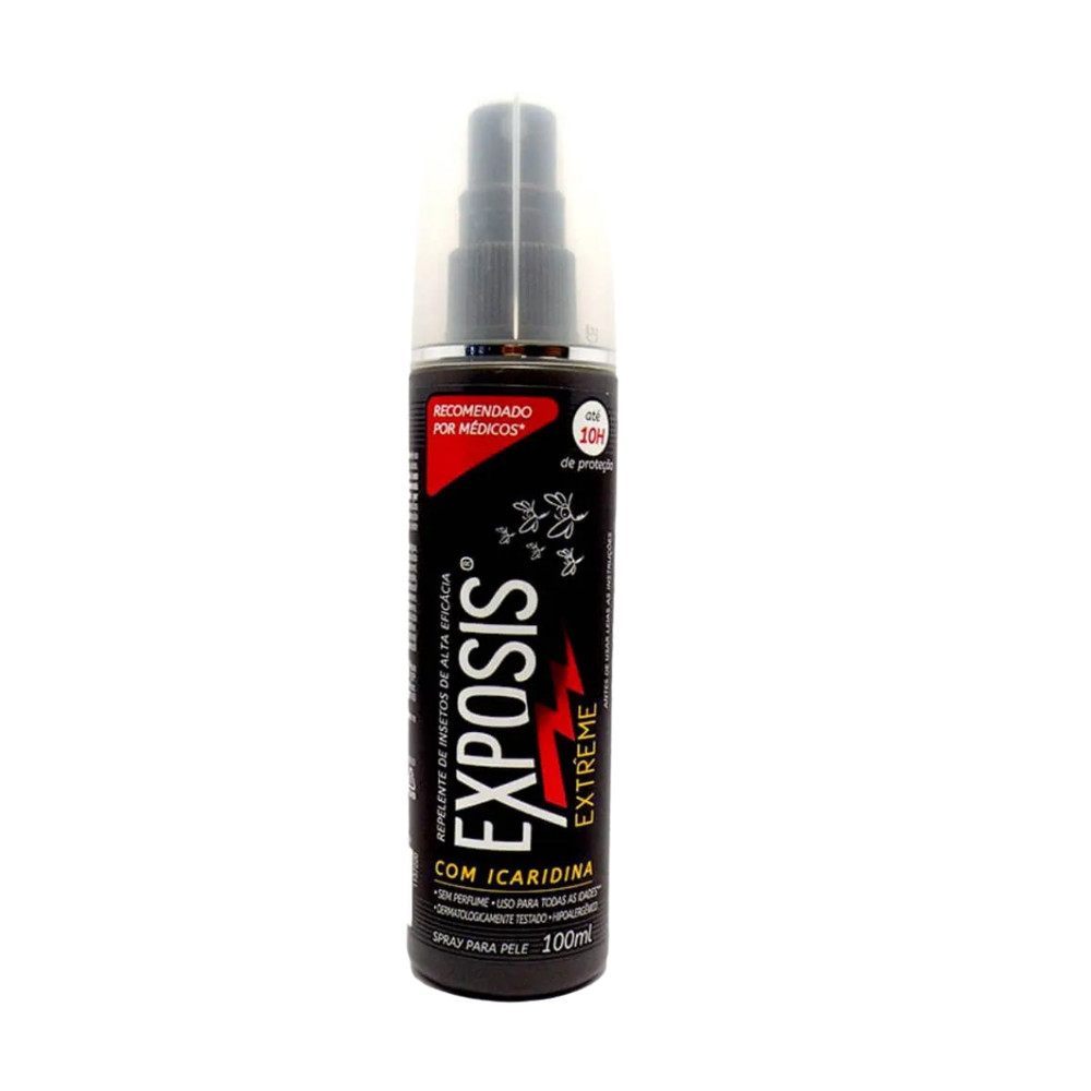 Repelente Exposis Extrême Spray Icaridina Alta Eficácia 100ml